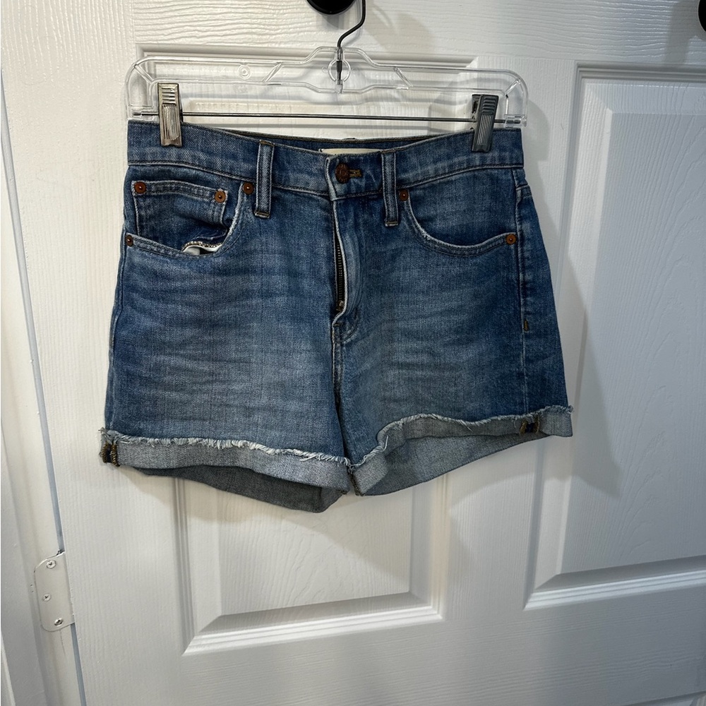 Women’s Madewell Classic Blue Jean Shorts